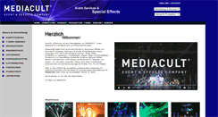 Desktop Screenshot of mediacult.de